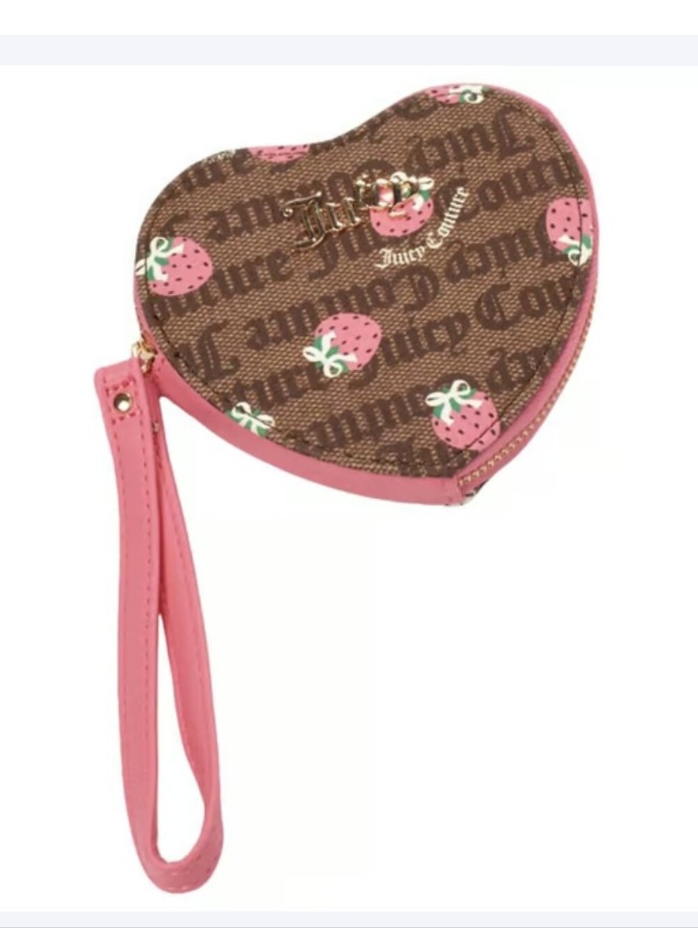 Juicy Couture Berry Sweet Coin Purse Wristlet NWT
